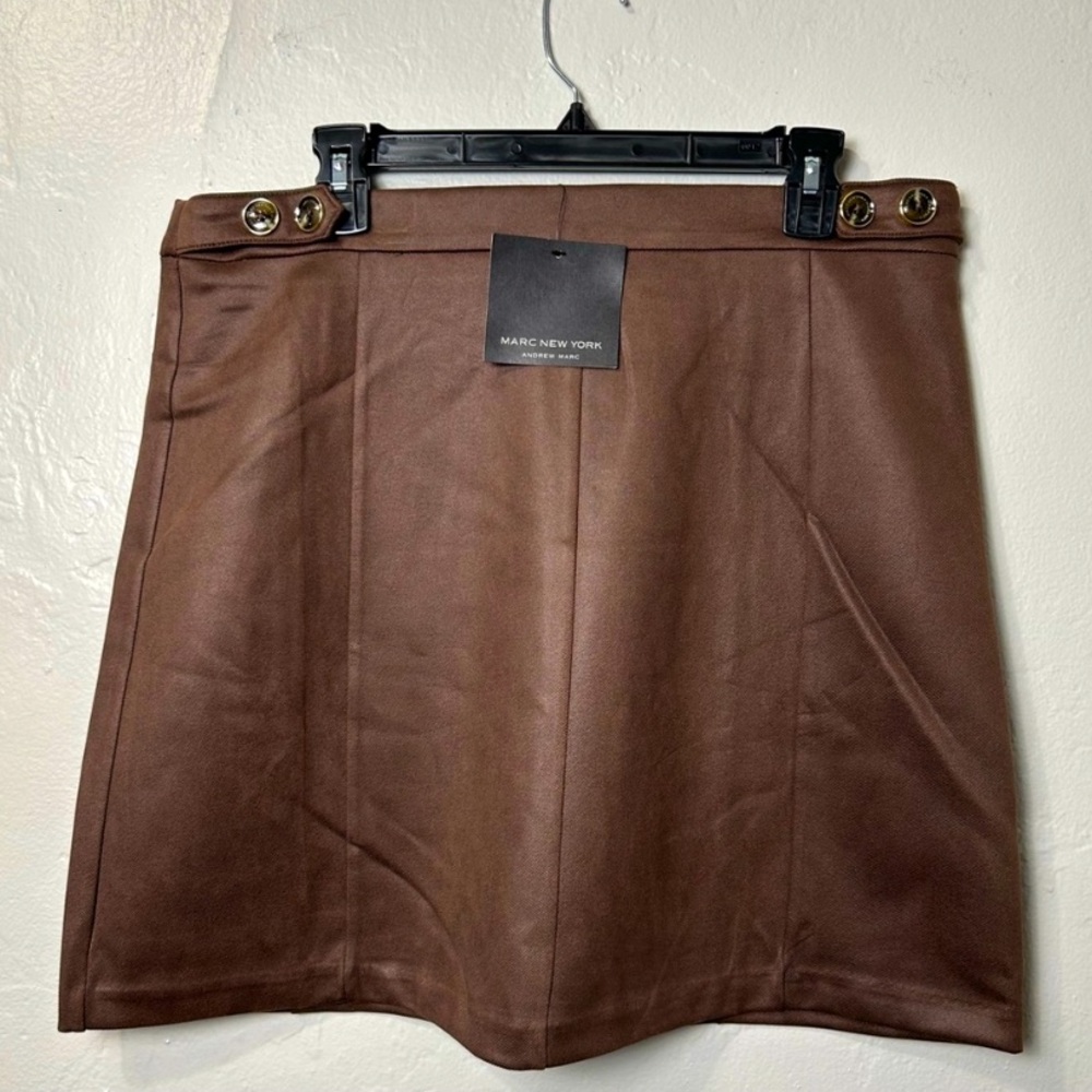 Marc New York Chocolate Brown Skirt